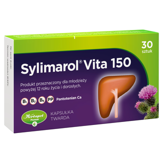 Sylimarol Vita 150 mg, 30 kapsułek USZKODZONE OPAKOWANIE - 3 - zdjęcie produktu
