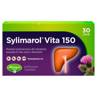 Sylimarol Vita 150 mg, 30 kapsułek - 3 - zdjęcie produktu