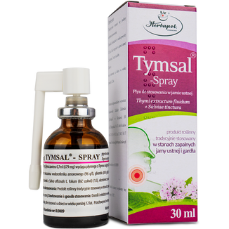 Tymsal-spray (679 mg + 291 mg)/ml, płyn do stosowania w jamie ustnej, 30 ml USZKODZONE OPAKOWANIE - zdjęcie produktu