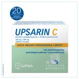 Upsarin C 330 mg + 200 mg, 20 tabletek musujących - miniaturka zdjęcia produktu