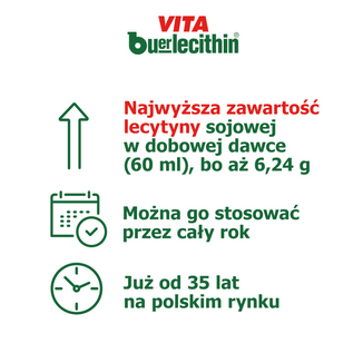 Vita Buerlecithin, płyn doustny, 1000 ml - 6 - zdjęcie produktu