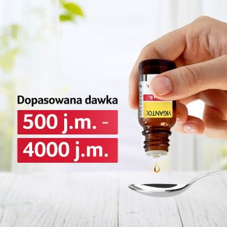 Vigantol 20 000IU, krople doustne, roztwór, 10 ml USZKODZONE OPAKOWANIE - 3 - zdjęcie produktu
