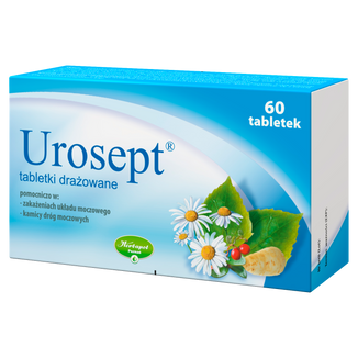 Urosept, 60 tabletek drażowanych - zdjęcie produktu