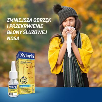 Xylorin 550 μg/ ml, aerozol do nosa, 18 ml USZKODZONE OPAKOWANIE - 4 - zdjęcie produktu