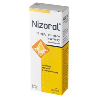 Nizoral 20 mg/ g, szampon przeciwłupieżowy, 60 ml USZKODZONE OPAKOWANIE - 3 Nizoral 20 mg/ g, szampon przeciwłupieżowy, 60 ml USZKODZONE OPAKOWANIE - 3 - zdjęcie produktu