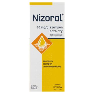 Nizoral 20 mg/ g, szampon przeciwłupieżowy, 60 ml - zdjęcie produktu