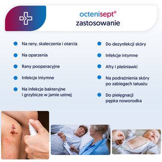 Octenisept (0,10 g + 2 g)/ 100 g, płyn, 50 ml - 5 - zdjęcie produktu