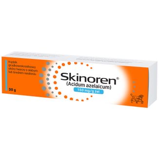 Skinoren 150 mg/ g, żel, 30 g USZKODZONE OPAKOWANIE Skinoren 150 mg/ g, żel, 30 g USZKODZONE OPAKOWANIE - zdjęcie produktu