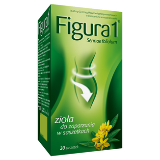 Figura 1 0,9 g, zioła do zaparzania, 3 g x 20 saszetek - 3 - zdjęcie produktu