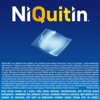 NiQuitin Przezroczysty 21 mg/24 h, system transdermalny, plastry, 7 sztuk - 10 - zdjęcie produktu