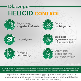 Helicid Control 10 mg, 14 kapsułek - 4 - zdjęcie produktu
