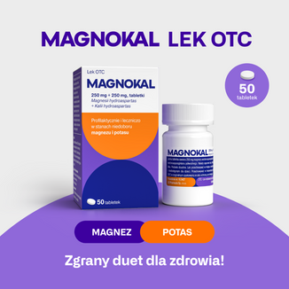 Magnokal 250 mg + 250 mg, 50 tabletek - 2 - zdjęcie produktu