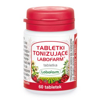 Tabletki tonizujące 150 mg + 30 mg + 100 mg + 40 mg, 60 tabletek - zdjęcie produktu