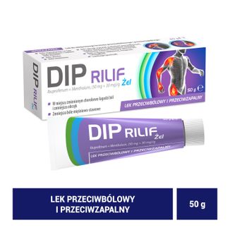 Dip Rilif (50 mg + 30 mg)/g, żel, 50 g - 2 - zdjęcie produktu