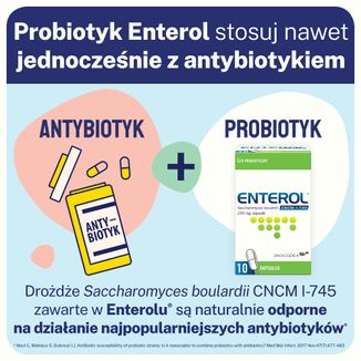 Enterol, 250 mg, 10 kapsułek - 7 - zdjęcie produktu