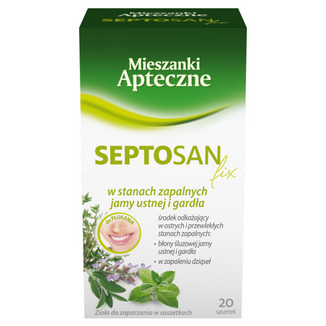 Septosan fix, 2 g x 20 saszetek KRÓTKA DATA - 2 - zdjęcie produktu