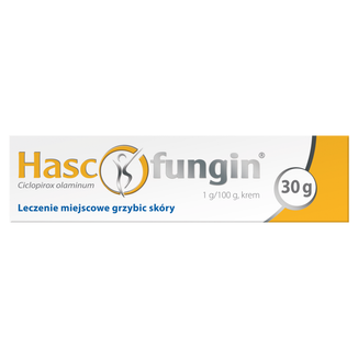 Hascofungin 0,01 g/ g, krem do leczenia grzybicy skóry, 30 g - 2 Hascofungin 0,01 g/ g, krem do leczenia grzybicy skóry, 30 g - 2 - zdjęcie produktu