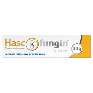Hascofungin 0,01 g/ g, krem do leczenia grzybicy skóry, 30 g - zdjęcie produktu