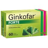 Ginkofar Forte 80 mg, 60 tabletek powlekanych - miniaturka zdjęcia produktu
