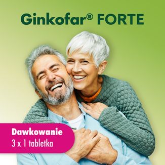 Ginkofar Forte 80 mg, 60 tabletek powlekanych - 5 - zdjęcie produktu