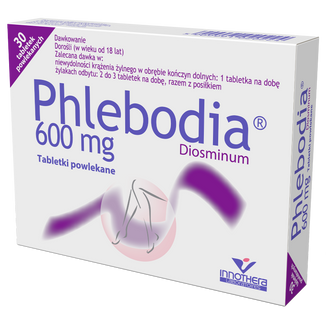 Phlebodia 600 mg, 30 tabletek powlekanych - 3 - zdjęcie produktu