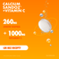 Calcium Sandoz + Vitamina C 260 mg + 1000 mg, smak pomarańczowy, 10 tabletek musujących- miniaturka 4 zdjęcia produktu