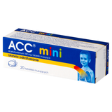 ACC Mini 100 mg, 20 tabletek musujących - miniaturka zdjęcia produktu