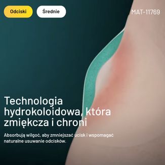 Compeed, plastry na odciski, hydrokoloidowe, średnie, 10 sztuk - 6 - zdjęcie produktu