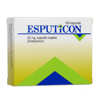 Esputicon 50 mg, 100 kapsułek - zdjęcie produktu