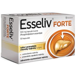 Esseliv Forte 300 mg, 50 kapsułek twardych - 2 - zdjęcie produktu