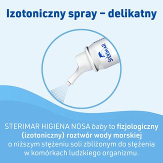 Sterimar Baby Higiena Nosa, spray fizjologiczny do nosa od 0 do 3 lat, 50 ml - 9 - zdjęcie produktu
