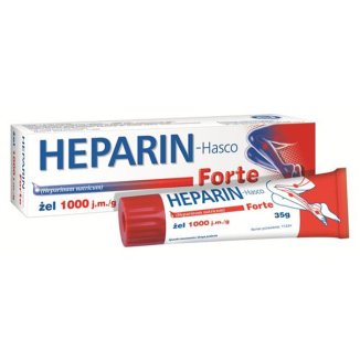 Heparin-Hasco Forte 1000 j.m./ g, żel, 35 g - zdjęcie produktu