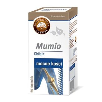Laboratoria Natury Mumio Shilajit, 60 kapsułek USZKODZONE OPAKOWANIE - zdjęcie produktu