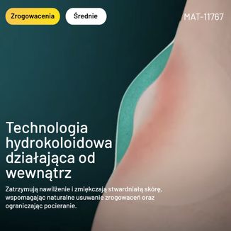 Compeed, plastry na zrogowacenia, hydrokoloidowe, średnie, 6 sztuk USZKODZONE OPAKOWANIE - 6 - zdjęcie produktu