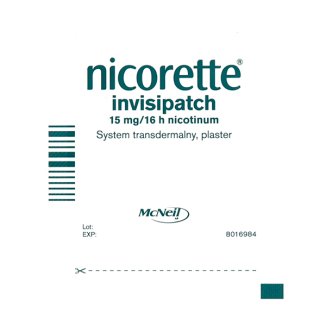 Nicorette Invisipatch 15 mg/16 h, system transdermalny, plaster, 7 sztuk - 4 - zdjęcie produktu