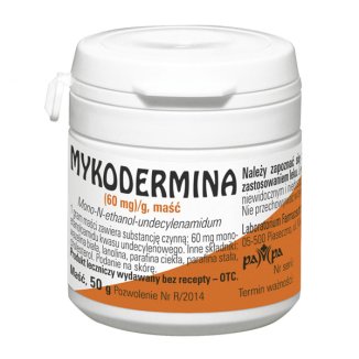 Mykodermina 60mg/ g, maść, 50 g - zdjęcie produktu