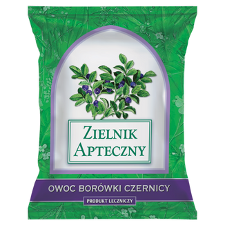 Herbapol Zielnik Apteczny Owoc borówki czernicy, 50 g KRÓTKA DATA Herbapol Zielnik Apteczny Owoc borówki czernicy, 50 g KRÓTKA DATA - zdjęcie produktu