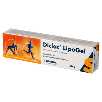 Diclac LipoGel 10 mg/ g, żel, 50 g - 2 - zdjęcie produktu