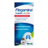 Flegamina Junior 2 mg/ 5 ml, smak truskawkowy, syrop, 200 ml - miniaturka zdjęcia produktu