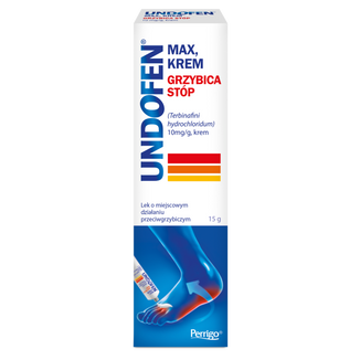 Undofen Max Krem 10 mg/ g, krem przeciwgrzybiczy, 15 g - zdjęcie produktu