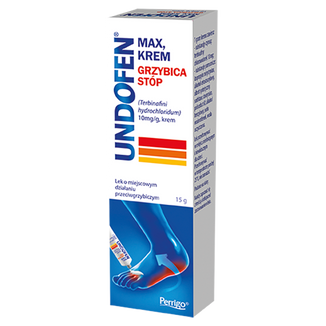 Undofen Max Krem 10 mg/ g, krem przeciwgrzybiczy, 15 g - 2 - zdjęcie produktu