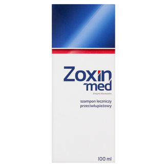 Zoxin-Med 20 mg/ ml, szampon leczniczy przeciwłupieżowy, 100 ml USZKODZONE OPAKOWANIE - 2 - zdjęcie produktu