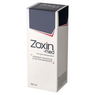 Zoxin-Med 20 mg/ ml, szampon leczniczy przeciwłupieżowy, 100 ml - 2 - zdjęcie produktu