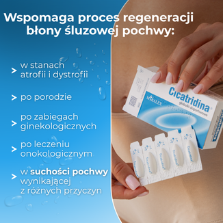 Cicatridina, globulki dopochwowe, 10 sztuk - 2 Cicatridina, globulki dopochwowe, 10 sztuk - 2 - zdjęcie produktu
