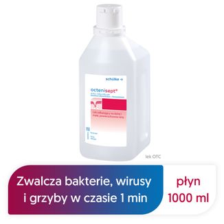 Octenisept (0,10 g + 2 g)/ 100 g, płyn, 1000 ml - 2 - zdjęcie produktu