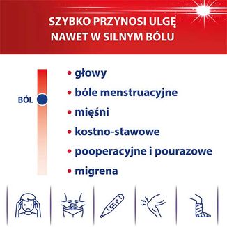 Apap Extra 500 mg + 65 mg, 24 tabletki powlekane USZKODZONE OPAKOWANIE - 3 - zdjęcie produktu