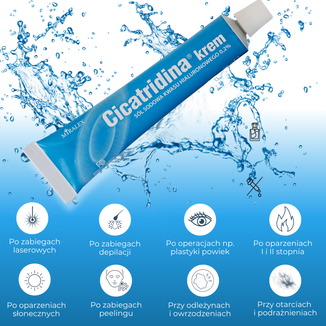 Cicatridina krem, sól sodowa kwasu hialuronowego, 30 g - 4 - zdjęcie produktu