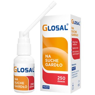 Glosal, spray na suche gardło, 25 ml - zdjęcie produktu