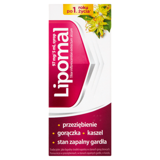 Lipomal 97 mg/5 ml, syrop dla dzieci po 1 roku, 125 g - 2 - zdjęcie produktu