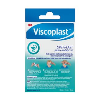 Plastry Viscoplast, Opti-plast, 82 mm x 57 mm, 10 sztuk - 3 - zdjęcie produktu